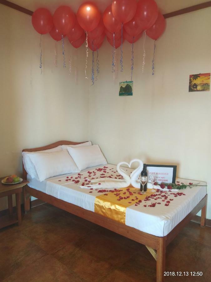 El Seatopia Beach Cottages El Nido Bagian luar foto